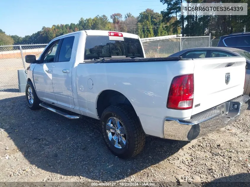 2014 Ram 1500 Slt VIN: 1C6RR6GT0ES364339 Lot: 40650127