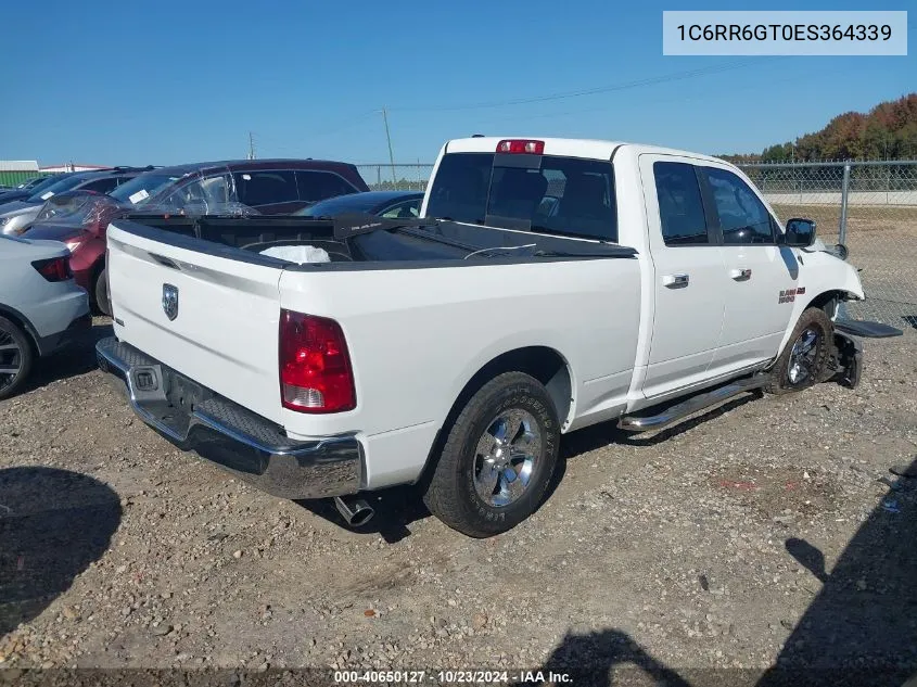 2014 Ram 1500 Slt VIN: 1C6RR6GT0ES364339 Lot: 40650127