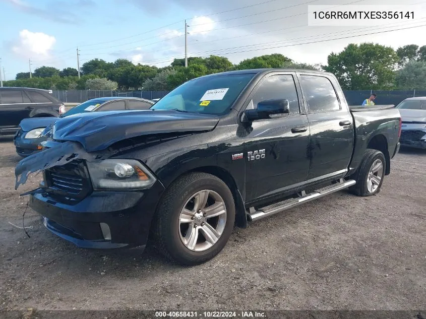 2014 Ram 1500 Sport VIN: 1C6RR6MTXES356141 Lot: 40658431