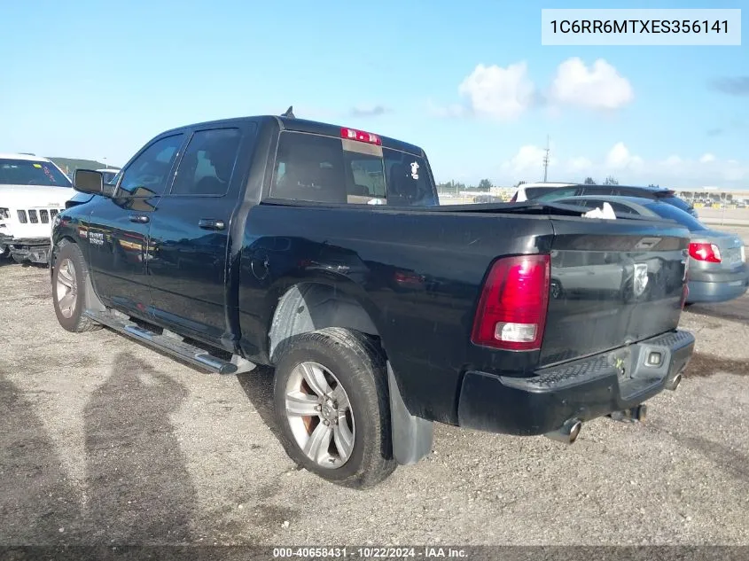 2014 Ram 1500 Sport VIN: 1C6RR6MTXES356141 Lot: 40658431