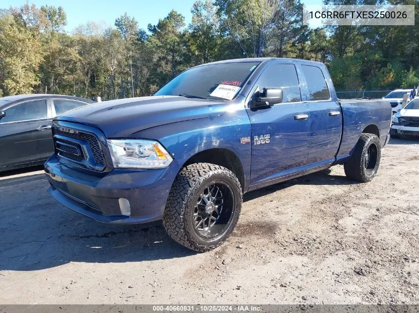 2014 Ram 1500 Express VIN: 1C6RR6FTXES250026 Lot: 40660831