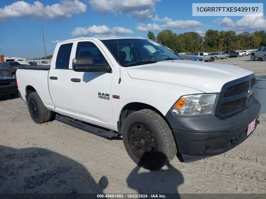 2014 Ram 1500 Tradesman VIN: 1C6RR7FTXES439197 Lot: 40661082