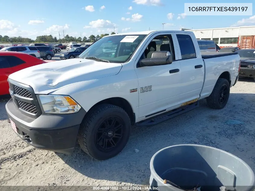 2014 Ram 1500 Tradesman VIN: 1C6RR7FTXES439197 Lot: 40661082