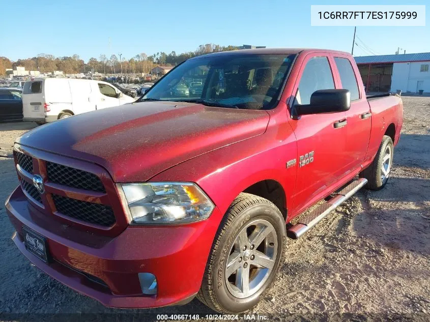 2014 Ram 1500 Express VIN: 1C6RR7FT7ES175999 Lot: 40667148