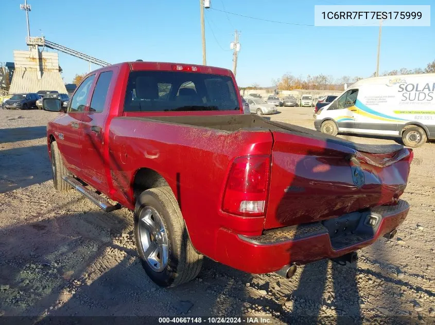 2014 Ram 1500 Express VIN: 1C6RR7FT7ES175999 Lot: 40667148