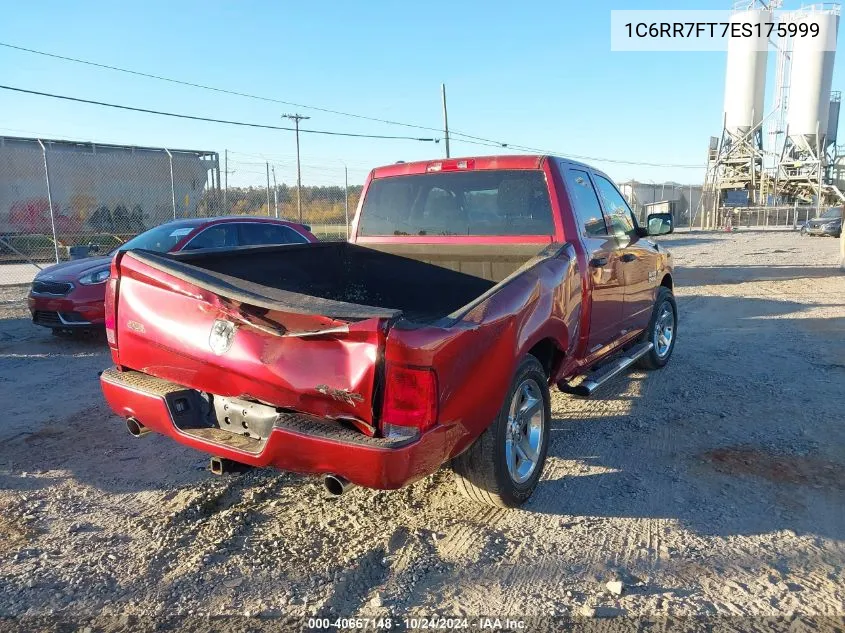 2014 Ram 1500 Express VIN: 1C6RR7FT7ES175999 Lot: 40667148