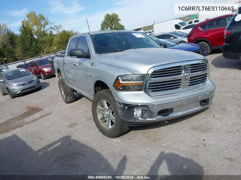 2014 Ram 1500 Slt VIN: 1C6RR7LT6ES110663 Lot: 40668280