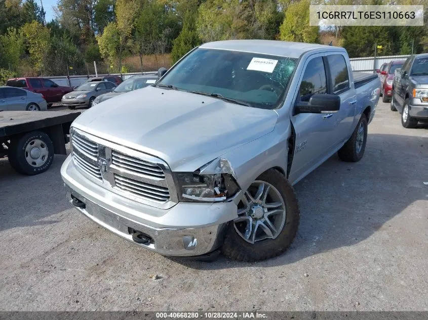 2014 Ram 1500 Slt VIN: 1C6RR7LT6ES110663 Lot: 40668280