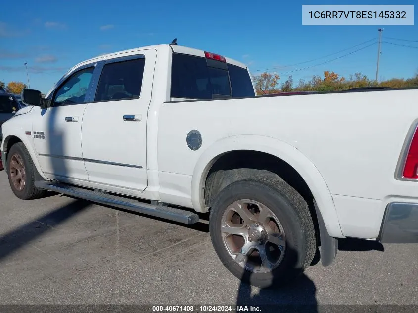 2014 Ram 1500 Laramie VIN: 1C6RR7VT8ES145332 Lot: 40671408