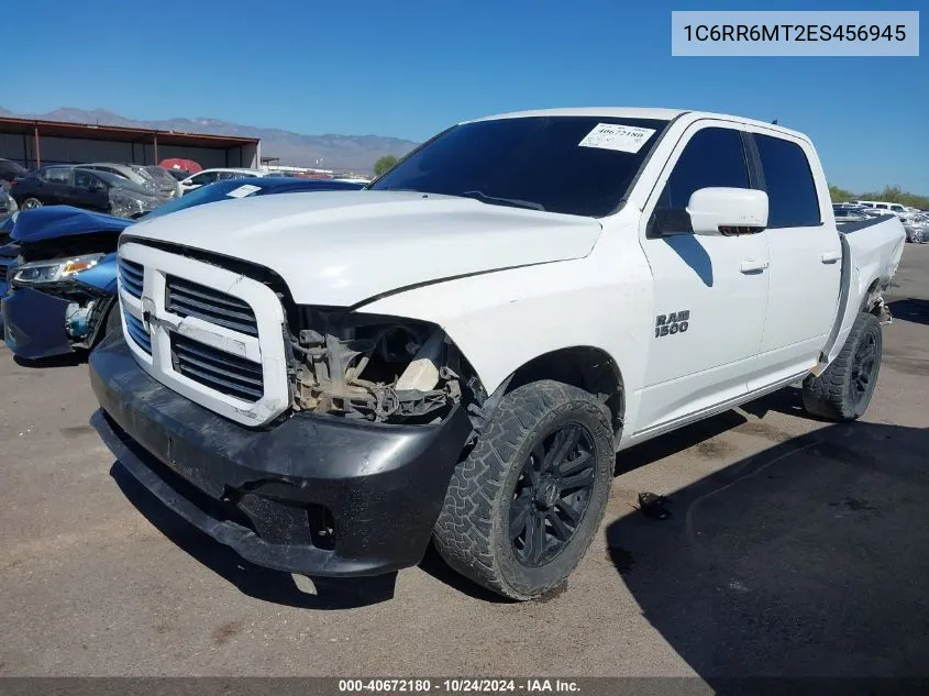 2014 Ram 1500 Sport VIN: 1C6RR6MT2ES456945 Lot: 40672180