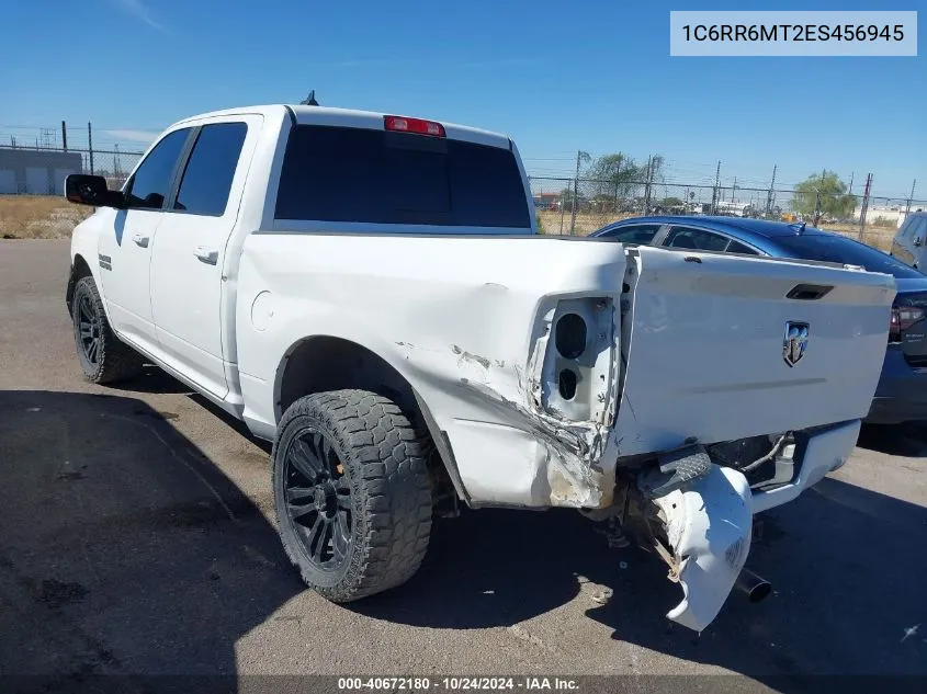 2014 Ram 1500 Sport VIN: 1C6RR6MT2ES456945 Lot: 40672180