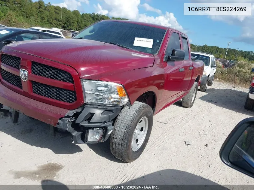 2014 Ram 1500 Express VIN: 1C6RR7FT8ES224269 Lot: 40680580