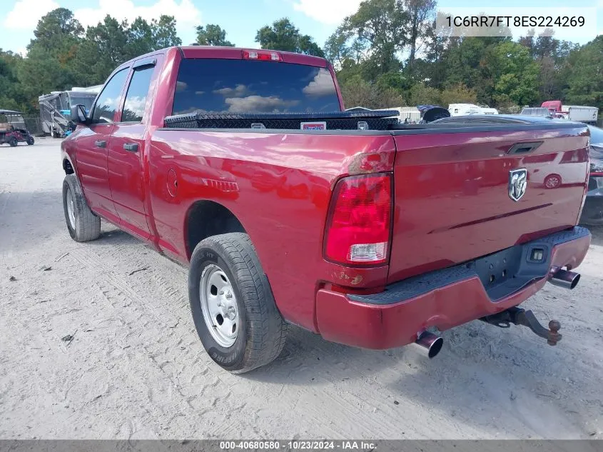 2014 Ram 1500 Express VIN: 1C6RR7FT8ES224269 Lot: 40680580