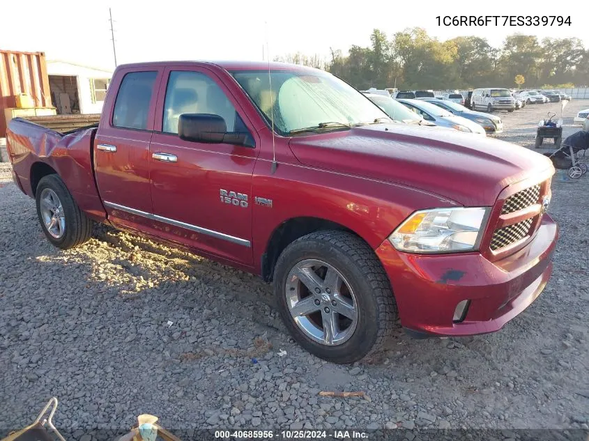 2014 Ram 1500 St VIN: 1C6RR6FT7ES339794 Lot: 40685956