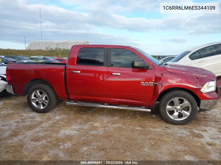 2014 Ram 1500 Big Horn VIN: 1C6RR6LM6ES344109 Lot: 40686601