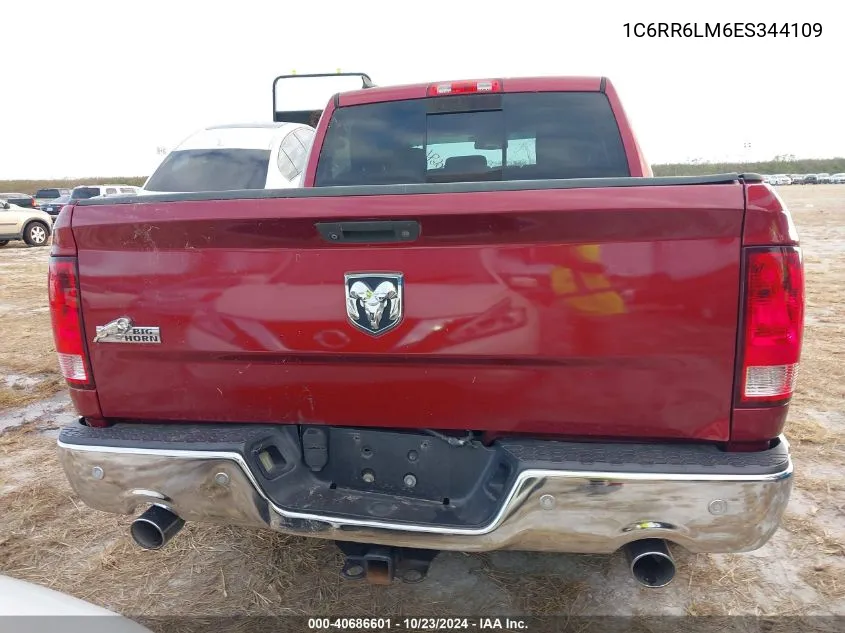 2014 Ram 1500 Big Horn VIN: 1C6RR6LM6ES344109 Lot: 40686601