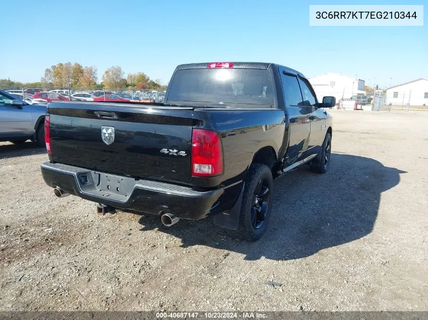 2014 Ram 1500 Express VIN: 3C6RR7KT7EG210344 Lot: 40687147