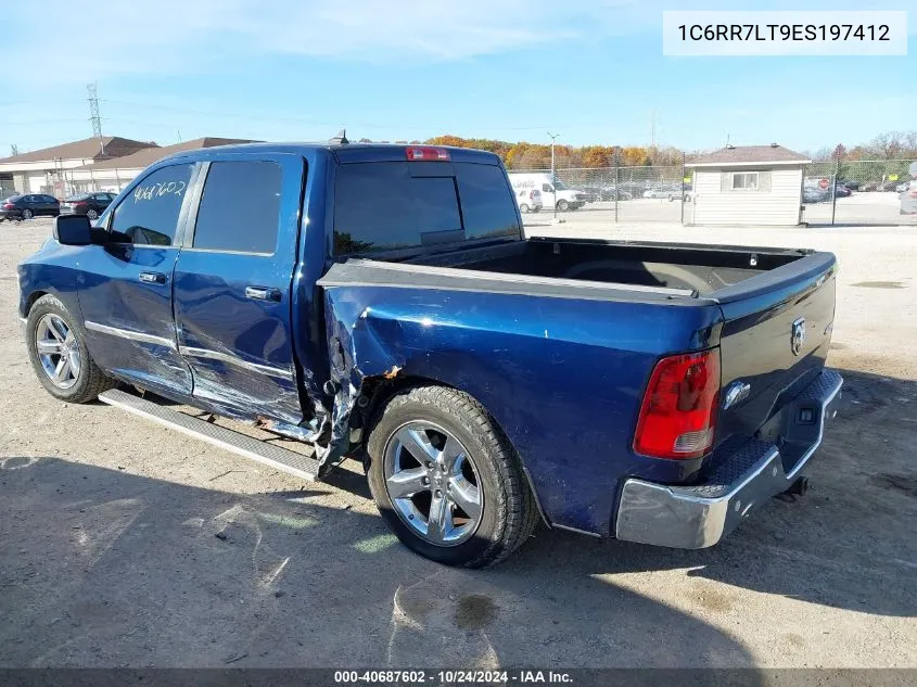 2014 Ram 1500 Slt VIN: 1C6RR7LT9ES197412 Lot: 40687602