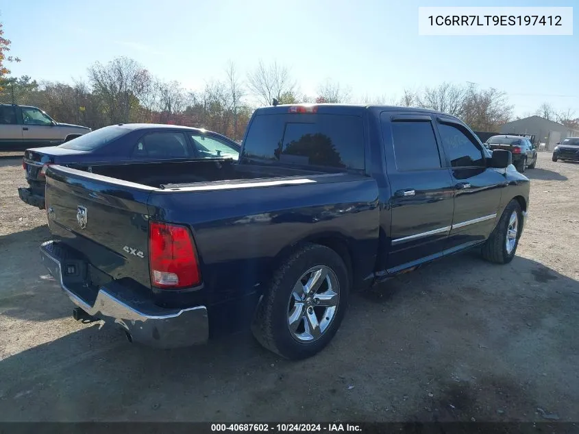 2014 Ram 1500 Slt VIN: 1C6RR7LT9ES197412 Lot: 40687602