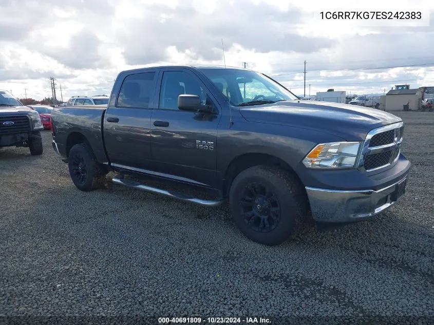 2014 Ram 1500 Tradesman VIN: 1C6RR7KG7ES242383 Lot: 40691809