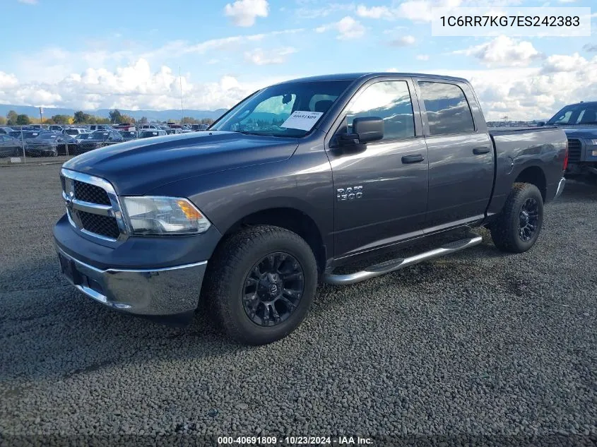 2014 Ram 1500 Tradesman VIN: 1C6RR7KG7ES242383 Lot: 40691809