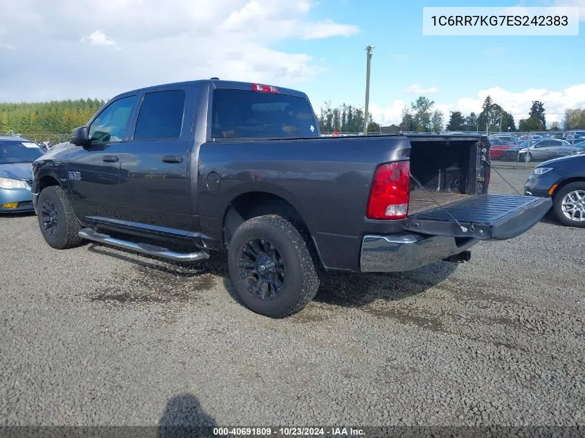 2014 Ram 1500 Tradesman VIN: 1C6RR7KG7ES242383 Lot: 40691809