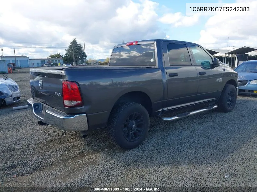 2014 Ram 1500 Tradesman VIN: 1C6RR7KG7ES242383 Lot: 40691809