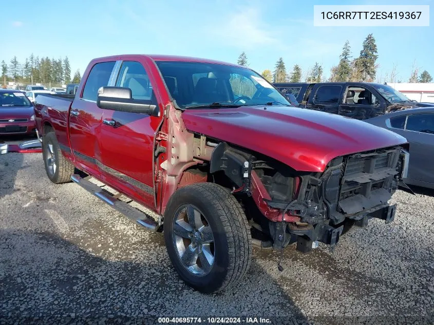 2014 Ram 1500 Big Horn VIN: 1C6RR7TT2ES419367 Lot: 40695774