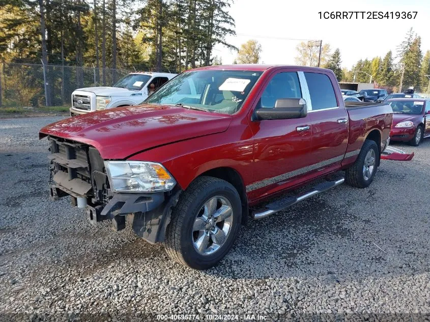 2014 Ram 1500 Big Horn VIN: 1C6RR7TT2ES419367 Lot: 40695774