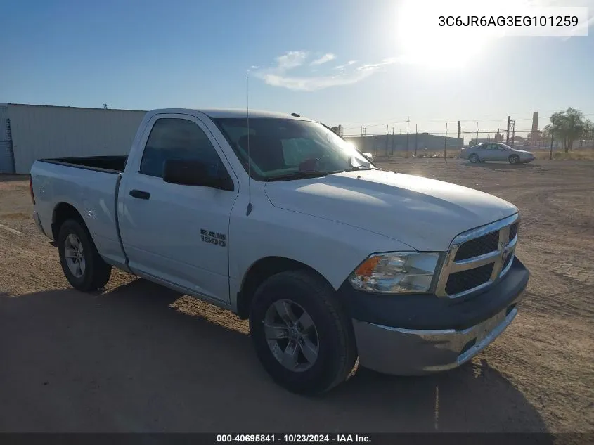 2014 Ram 1500 Tradesman VIN: 3C6JR6AG3EG101259 Lot: 40695841