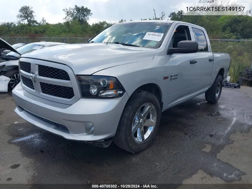 2014 Ram 1500 Express VIN: 1C6RR6KT5ES149157 Lot: 40700302