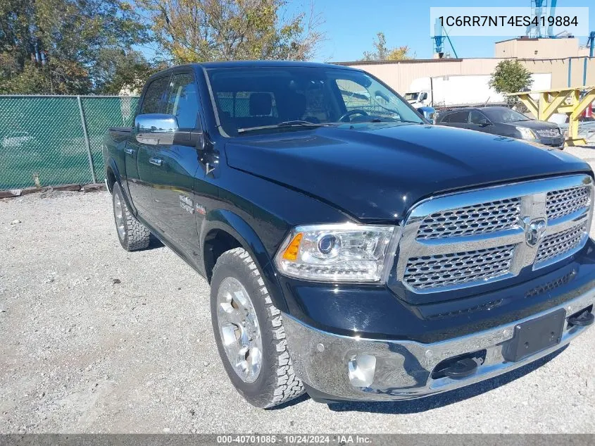 2014 Ram 1500 Laramie VIN: 1C6RR7NT4ES419884 Lot: 40701085