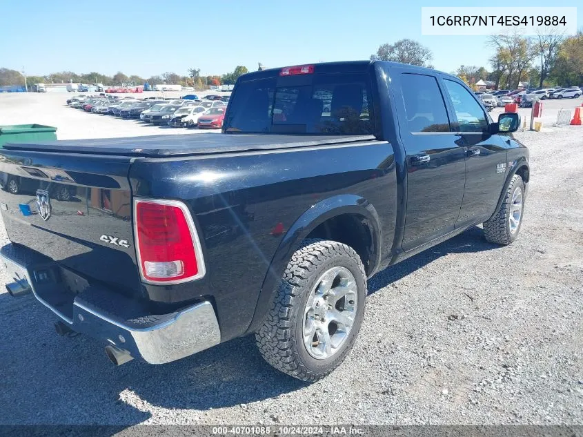 2014 Ram 1500 Laramie VIN: 1C6RR7NT4ES419884 Lot: 40701085