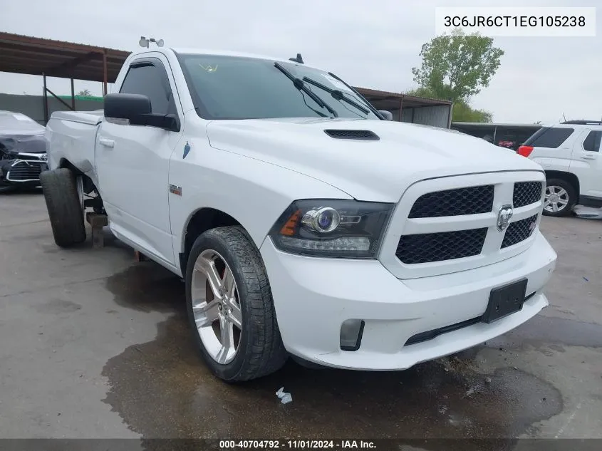 2014 Ram 1500 R/T VIN: 3C6JR6CT1EG105238 Lot: 40704792