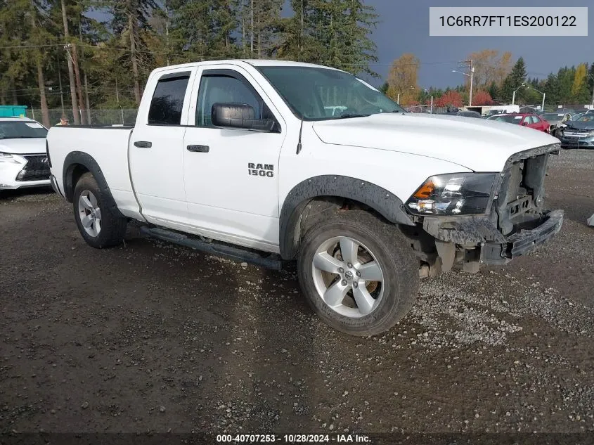 2014 Ram 1500 Express VIN: 1C6RR7FT1ES200122 Lot: 40707253