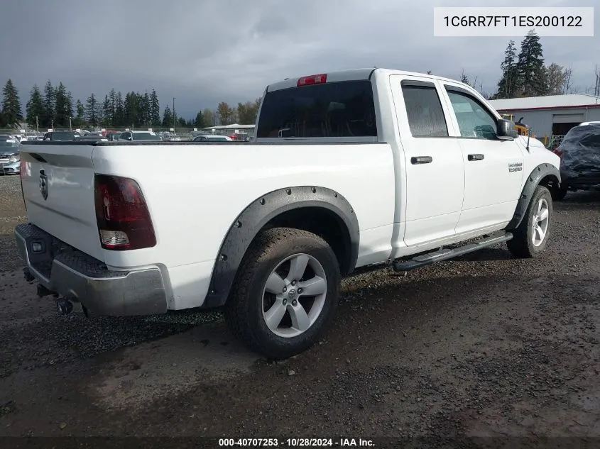 2014 Ram 1500 Express VIN: 1C6RR7FT1ES200122 Lot: 40707253