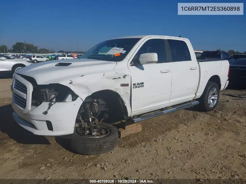 2014 Ram 1500 Sport VIN: 1C6RR7MT2ES360898 Lot: 40709326