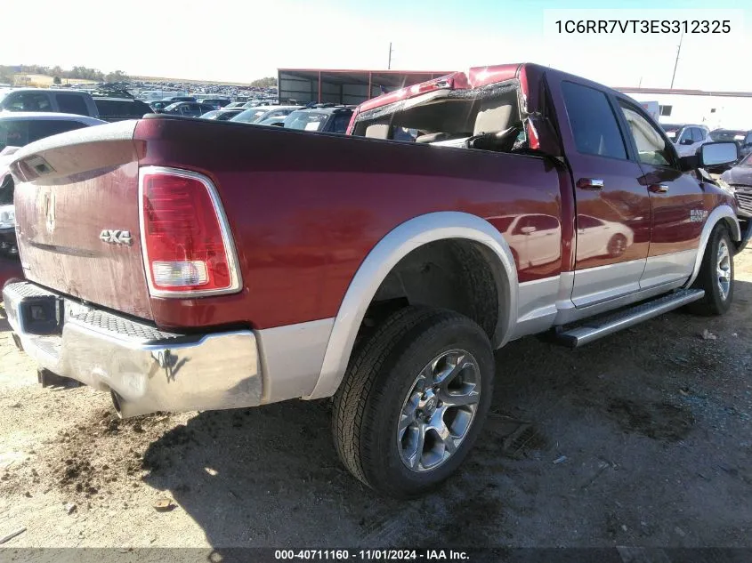 2014 Ram 1500 Laramie VIN: 1C6RR7VT3ES312325 Lot: 40711160