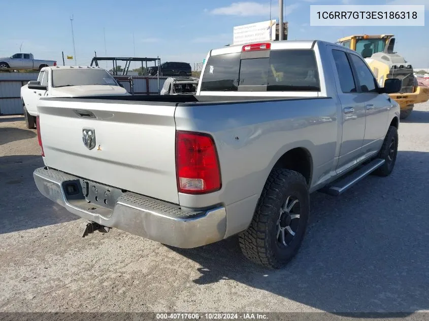 2014 Ram 1500 Slt VIN: 1C6RR7GT3ES186318 Lot: 40717606