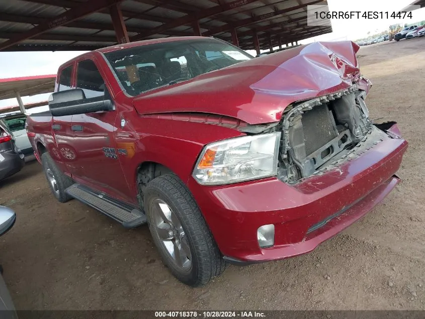 2014 Ram 1500 Express VIN: 1C6RR6FT4ES114474 Lot: 40718378