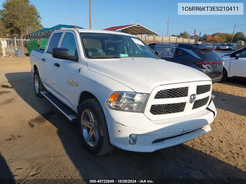 2014 Ram 1500 Express VIN: 1C6RR6KT3ES210411 Lot: 40722849