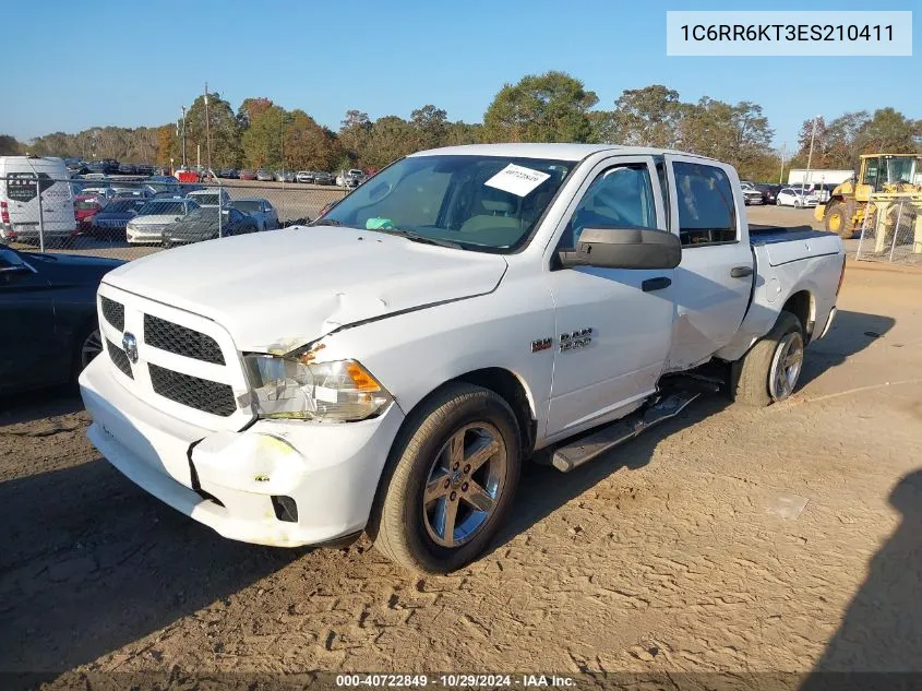 2014 Ram 1500 Express VIN: 1C6RR6KT3ES210411 Lot: 40722849