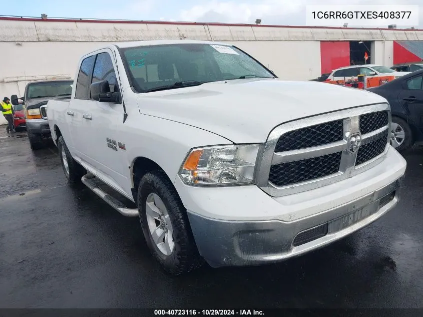 2014 Ram 1500 Slt VIN: 1C6RR6GTXES408377 Lot: 40723116