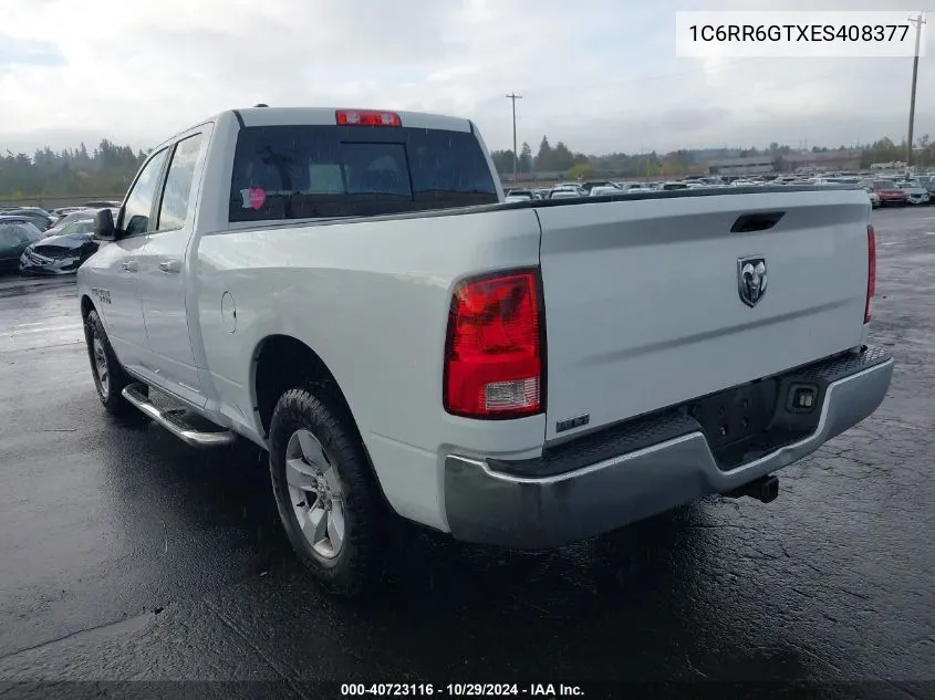 2014 Ram 1500 Slt VIN: 1C6RR6GTXES408377 Lot: 40723116