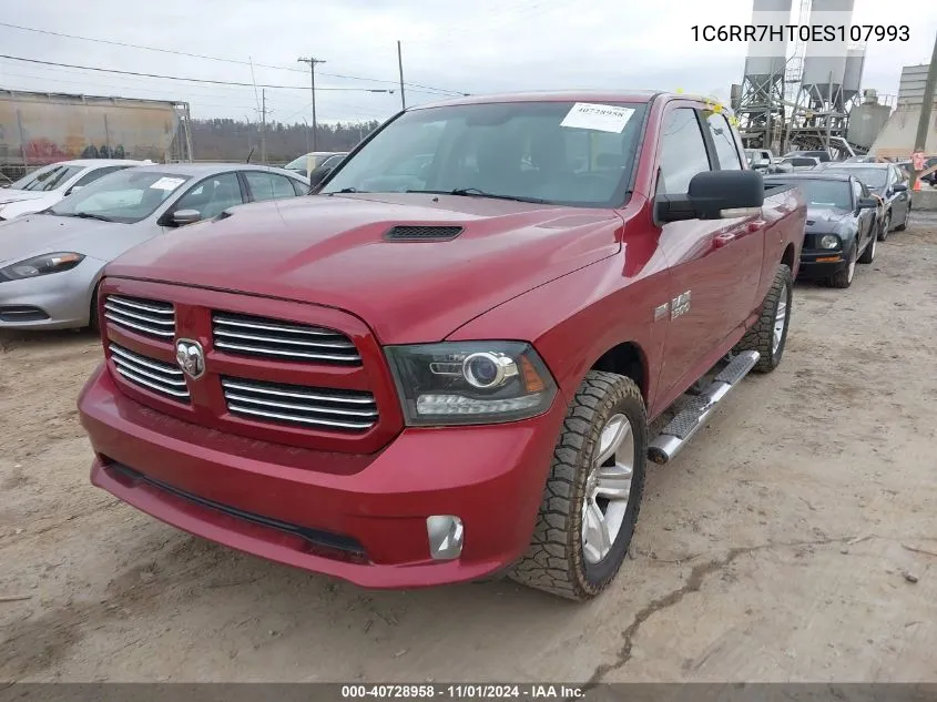 2014 Ram 1500 Sport VIN: 1C6RR7HT0ES107993 Lot: 40728958