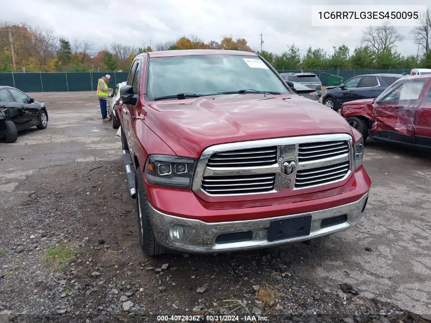 2014 Ram 1500 Big Horn VIN: 1C6RR7LG3ES450095 Lot: 40729362