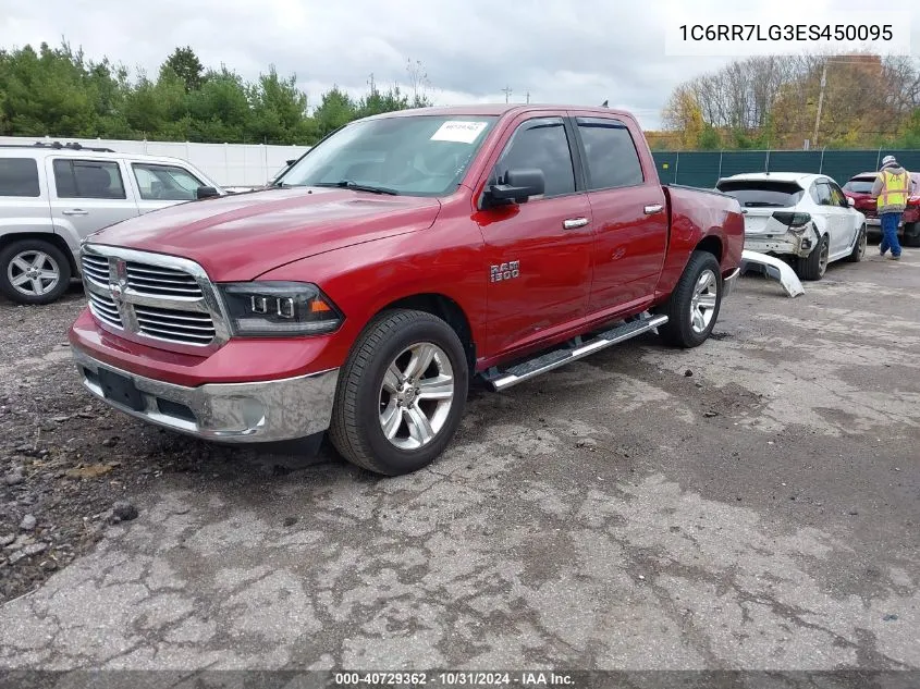 2014 Ram 1500 Big Horn VIN: 1C6RR7LG3ES450095 Lot: 40729362