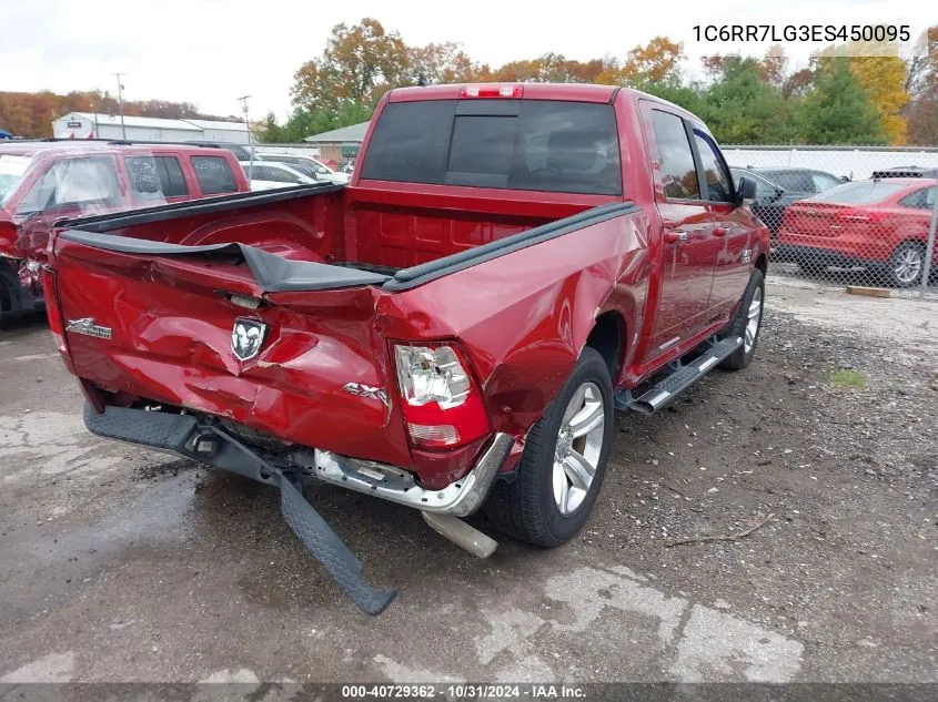 2014 Ram 1500 Big Horn VIN: 1C6RR7LG3ES450095 Lot: 40729362