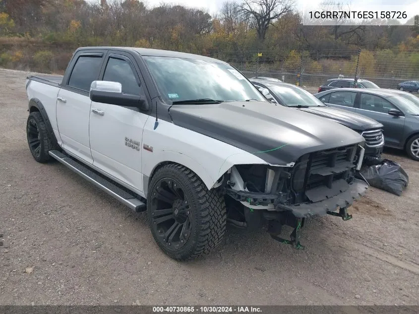 2014 Ram 1500 Laramie VIN: 1C6RR7NT6ES158726 Lot: 40730865