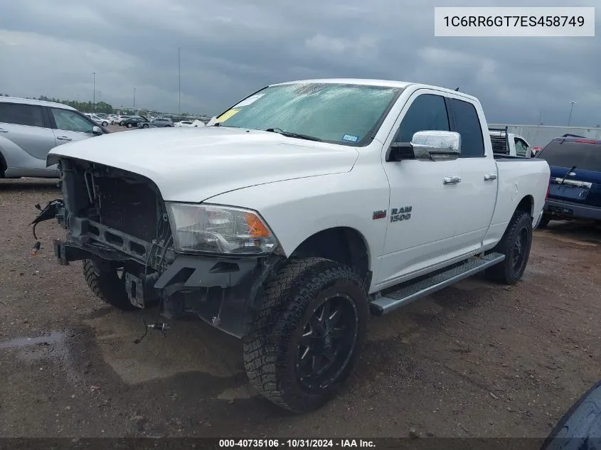 2014 Ram 1500 Lone Star VIN: 1C6RR6GT7ES458749 Lot: 40735106